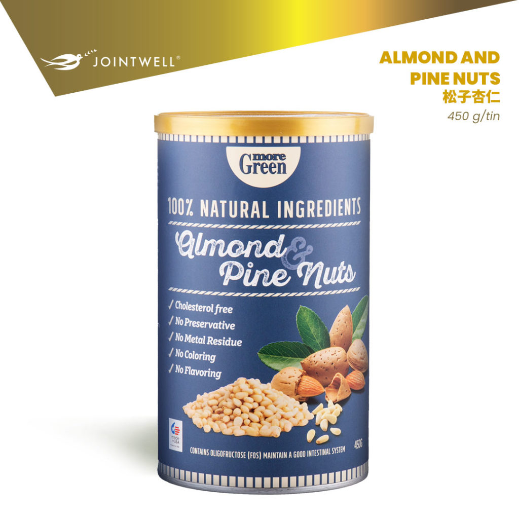 Almond And Pine Nuts Moregreen Jointwell Marketing Sdn Bhd