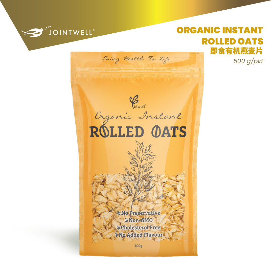 Organic Instant Rolled Oats - Jointwell Marketing Sdn Bhd